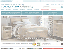 Tablet Screenshot of countrywillowkids.com